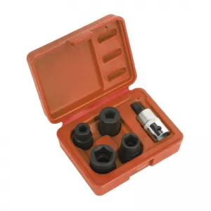 5PC Pentagon Brake Caliper Socket Set