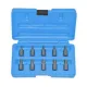 10PC Multi-Spline Screw Extractor Set