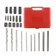 25PC Screw Extractor Drill Guide Set