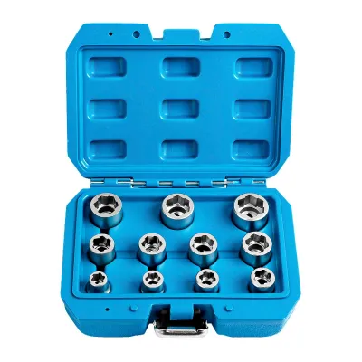 11PC Damaged Screw Extractor Set