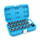 21PC Wheel Lock Lug Nut Key Kit