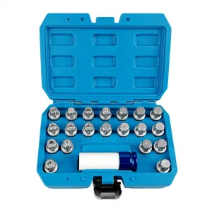 21PC BMW Wheel Lock Key Set