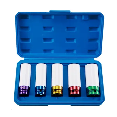 5PC Wheel Protector Impact Socket Set