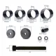 23PC Front Wheel Bearing Removal Kit